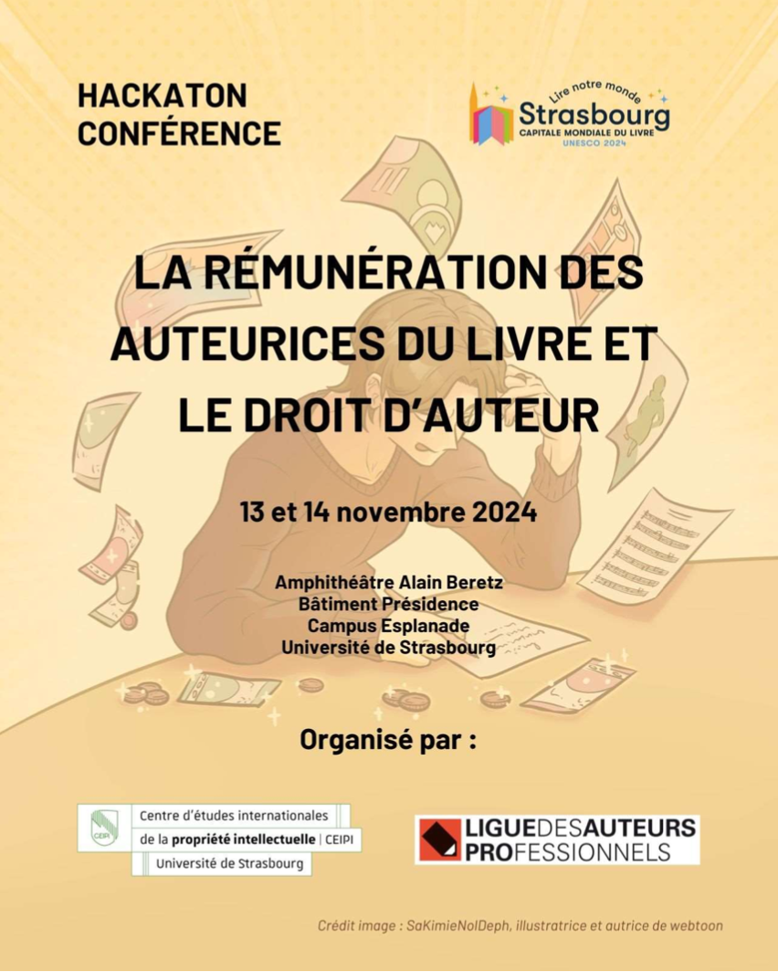 Hackaton et colloque sur la rémunération des autrices et auteurs