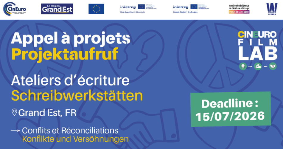 Appel à candidatures - résidence d'écriture cinématographique